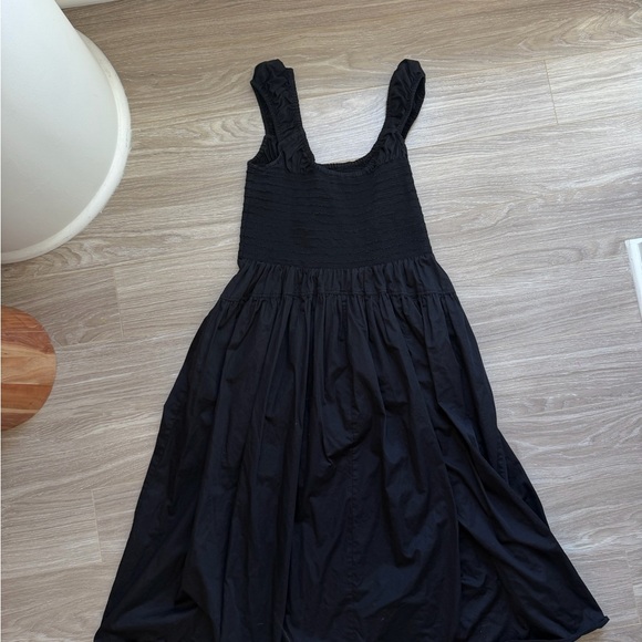 La Ligne Women’s Vivian Poplin 100% Cotton Dress Sz XXL EUC in Black - Picture 6 of 12